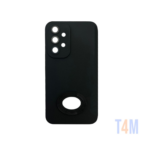 Capa de Silicone com Anel de Suporte para Samsung Galaxy A13 4g Preto